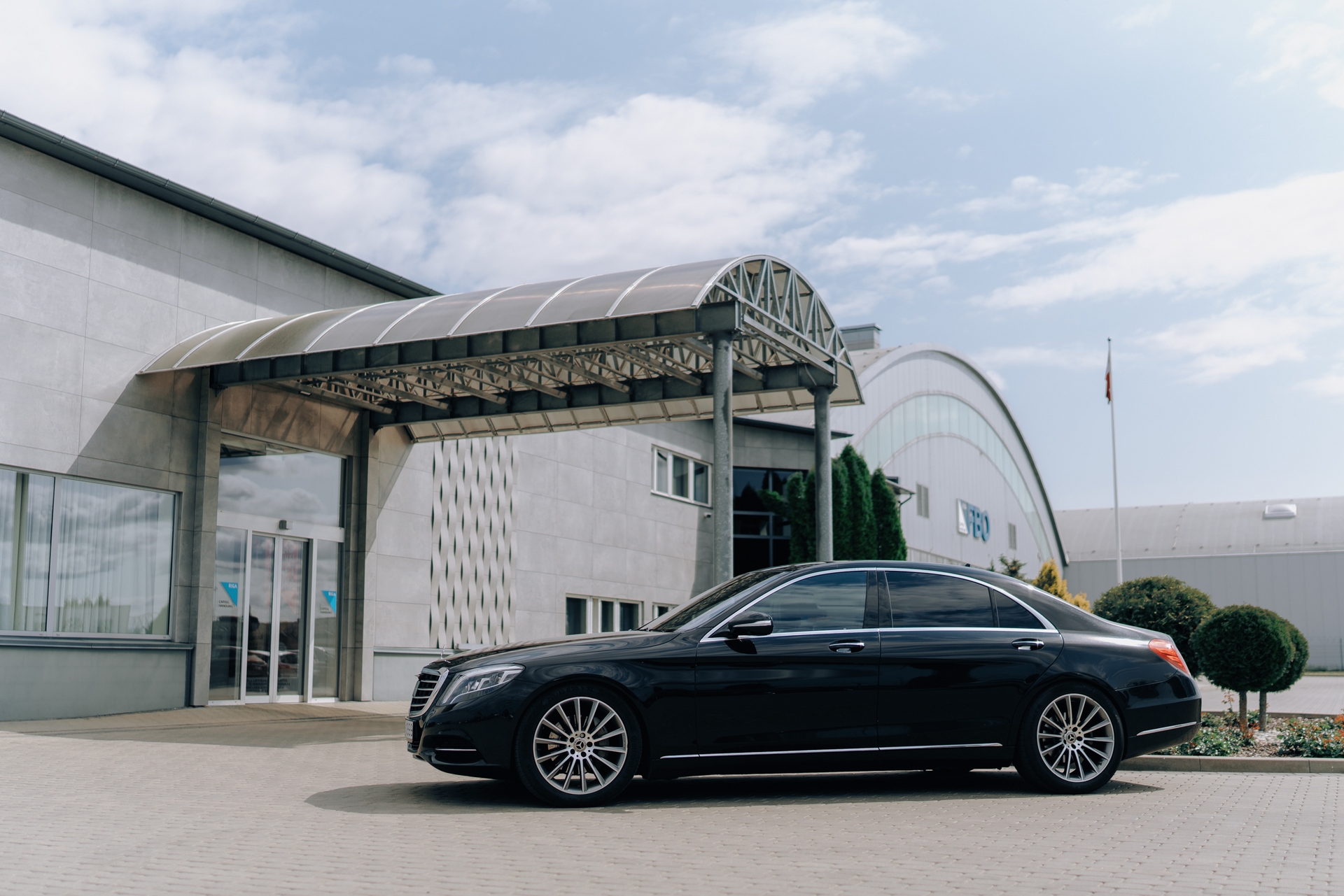 Premium private transfer service in Latvia offering reliable door-to-door travel